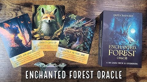 Enchanted Forest Oracle | Unboxing and Flip Through