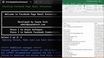How to Extract Emails From Facebook Pages?
