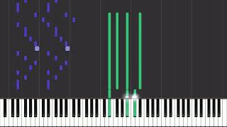 Video thumbnail of "No Church in the Wild - Kanye West, Jay Z - Piano Tutorial - Sheet Music & MIDI"