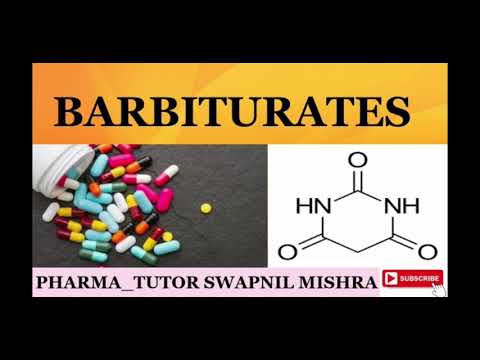 Barbiturates|| Pharmacology ||7min ||Easy explanation both Hindi & English #barbiturates #gpat