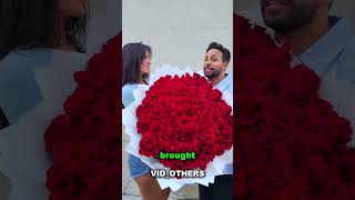 The bigger the flower the more chance u have to keep ur girlfriend #shorts #entertainment #flower