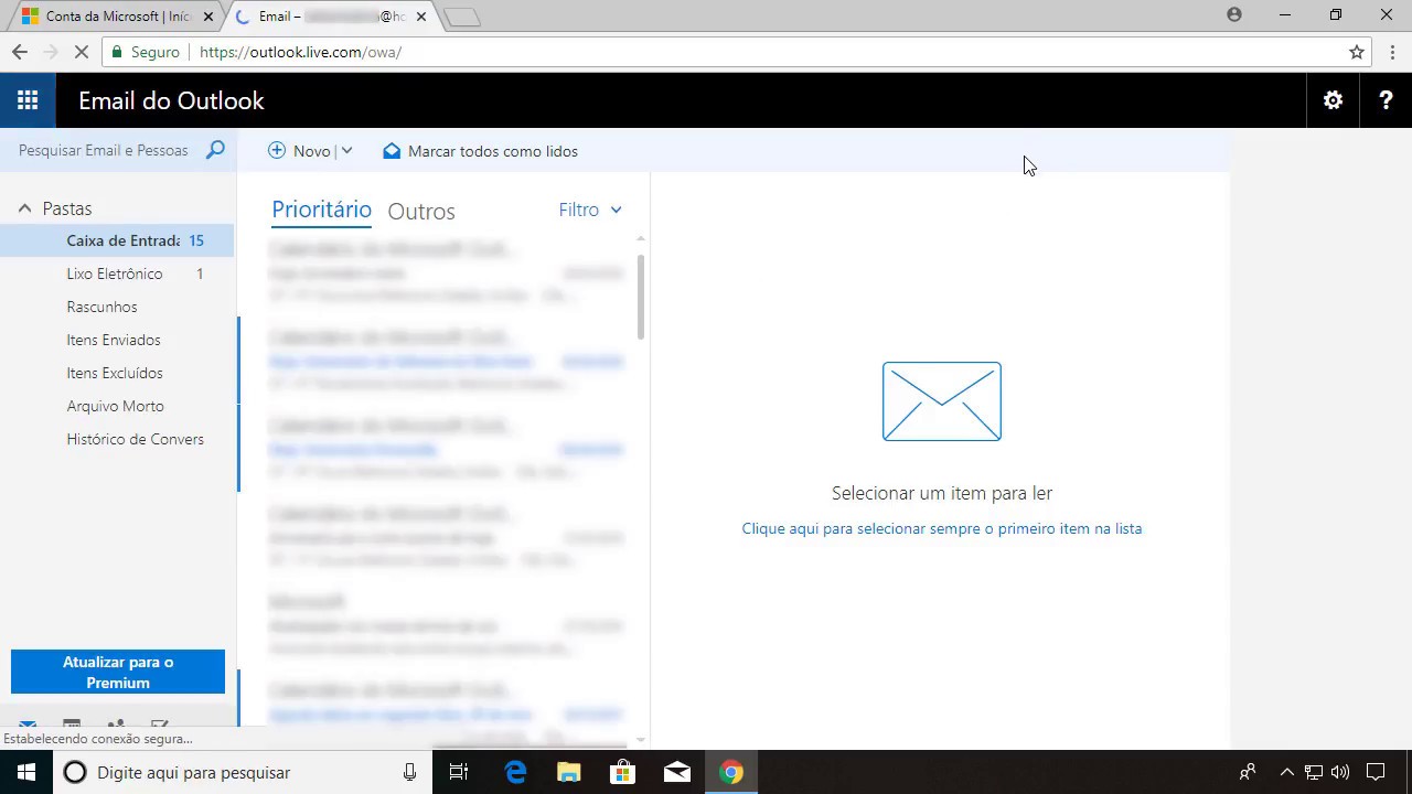 E mail Do Outlook N o Abre N o Carrega Solu o YouTube