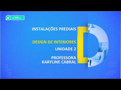 CURSO TÉCNICO EM DESIGN DE INTERIORES | INSTALAÇÕES PREDIAIS | UNIDADE 02