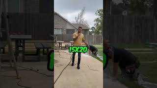 Hoy desde Spring, Texas, directamente desde el patio de nuestro ganador de la rifa 2025 🎉🏡