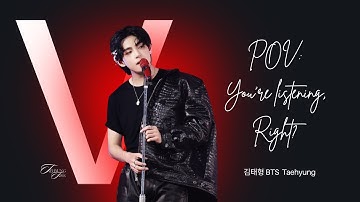 김태형 BTS Taehyung V | POV: You