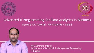 Lecture 43 : Tutorial - HR Analytics- Part 2