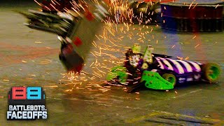 [Full Fight] Sparks Fly as Bot Gets Launched Mid-Air! | BATTLEBOTS FaceOffs