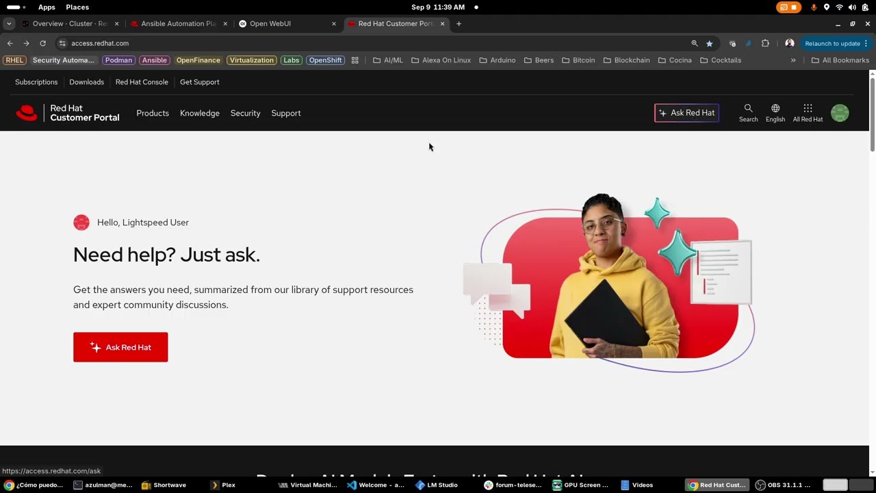 Explorando los Asistentes Inteligentes de Red Hat