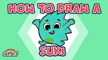 How to Draw Suki  - Pikwik Pack - Disney Junior