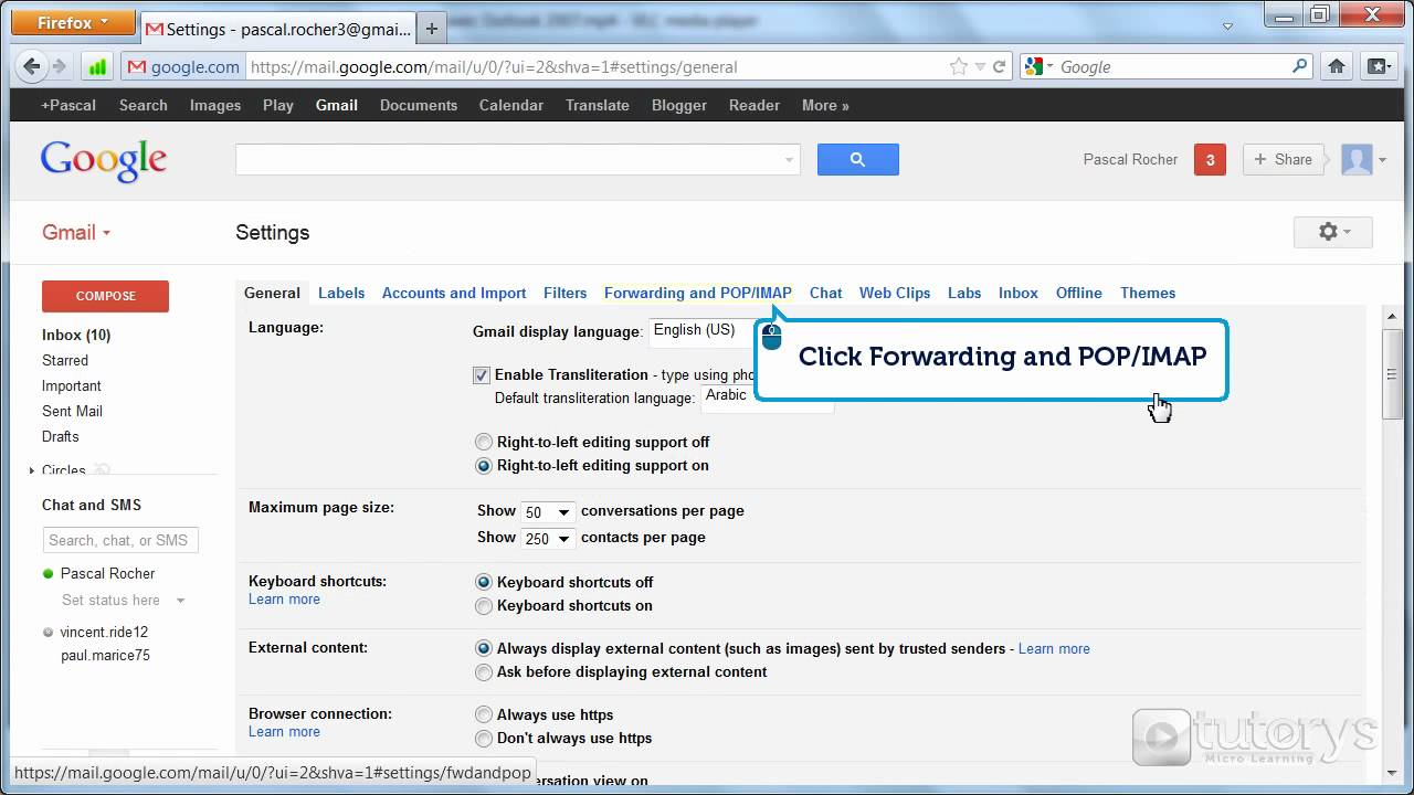 how to use outlook 2007 with gmail account how to use outlook 2007 with gmail account