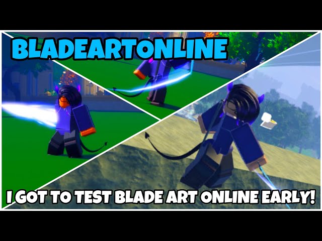 Blade Art Online!  #bladeartonline