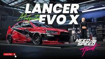Need for Speed Heat Gameplay -  MITSUBISHI LANCER EVOLUTION X Customization | Racing Build