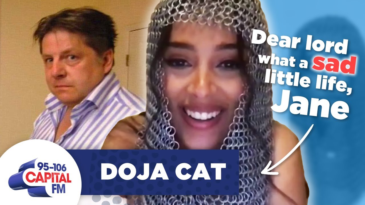 Doja Cat Re-Enacts Come Dine With Me... In Chainmail | Capital