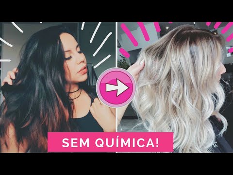 Vídeo: Como clarear o cabelo naturalmente com mel: 9 etapas (com fotos)