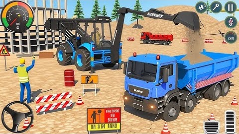 🚧Ultimate JCB City Construction Simulator 3D - 🏗️ Heavy Dump Truck Driving | Android gameplay 🚨