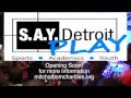 Say Detroit Play Debuts Notes for Notes Studio