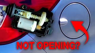 Opel / Vauxhall Corsa D fuel door not opening.