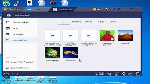 HOW TO TRANSFER FILES OR PHOTOS OR VIDEOS FROM PC TO BLUESTACKS AND BLUESTACKS TO PC