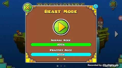 Geometry dash world: Beast Mode (2 Attempts)