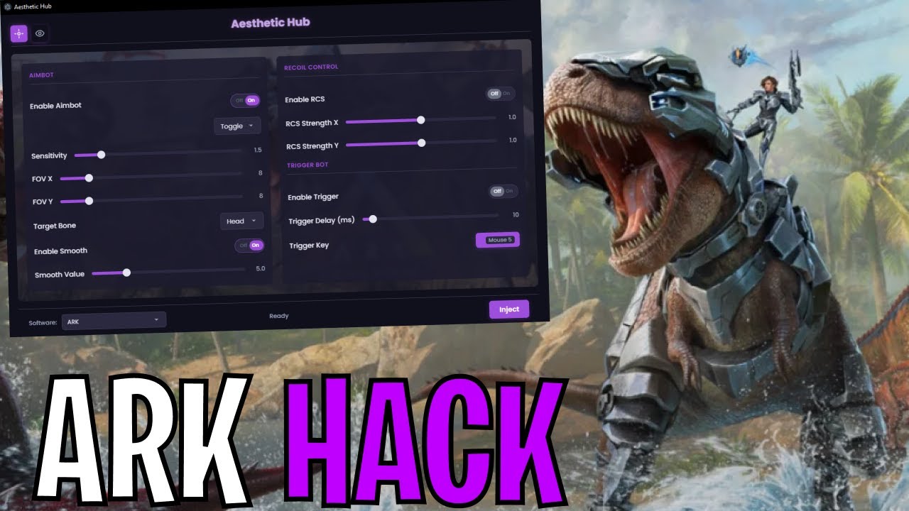 [NEW] Ark Hack 2025 | Aimbot + ESP + Wallhack | Ark Cheat Free & Safe ...