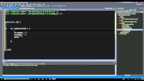 Beginners Tutorial  On KnockoutJs JavaScript Library Part 1
