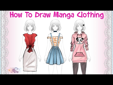 Drawing anime clothes