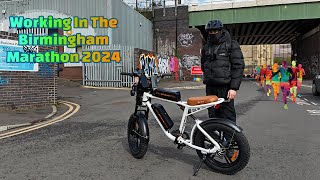 Hustling Food Deliveries in Birmingham During the Marathon Chaos  (Uber Eats, roo, Just Eat) S5E6