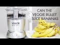 VEGGIE BULLET | CAN THE VEGGIE BULLET SLICE BANANAS?