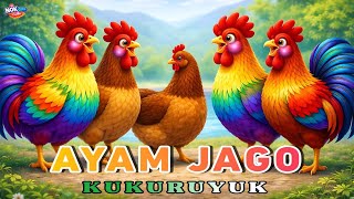LAGU ANAK 🇮🇩 KUKURUYUK | LAGU AYAM JAGO | AYAM BERKOKOK | LAGU ANAK TREND | LAGU ANAK INDONESIA