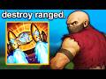 Why this item absolutely DESTROYS Ranged champions on Singed...