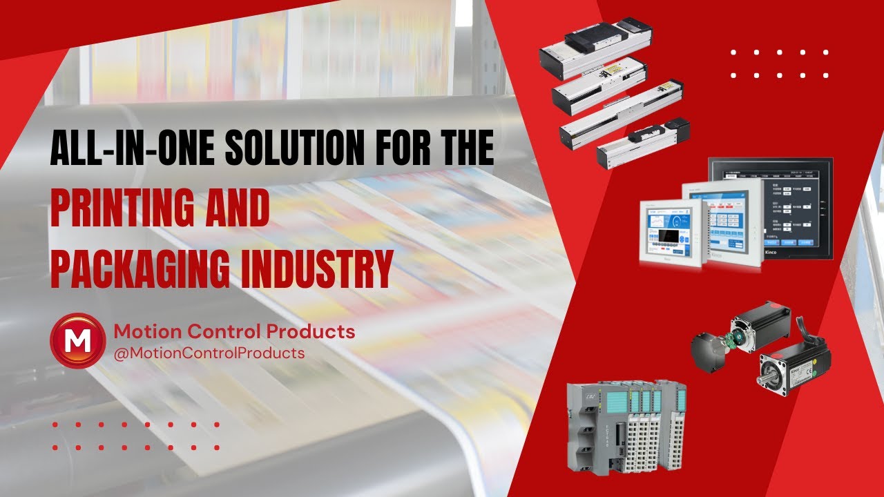 Exploring Motion Control Solutions for Printing & Packaging | Industry Overview! 📰