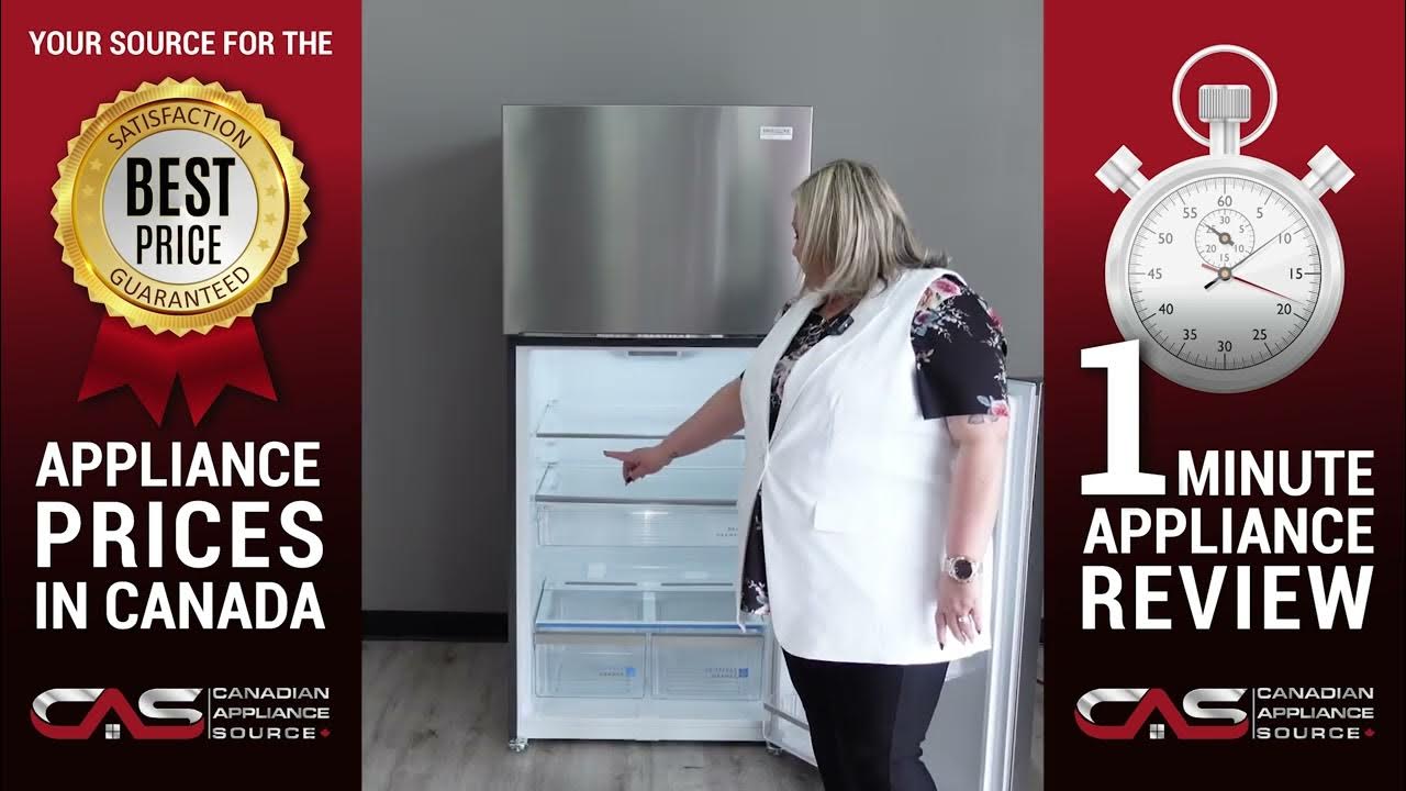 Frigidaire FGHT2055VF Refrigerator Review One Minute Info YouTube