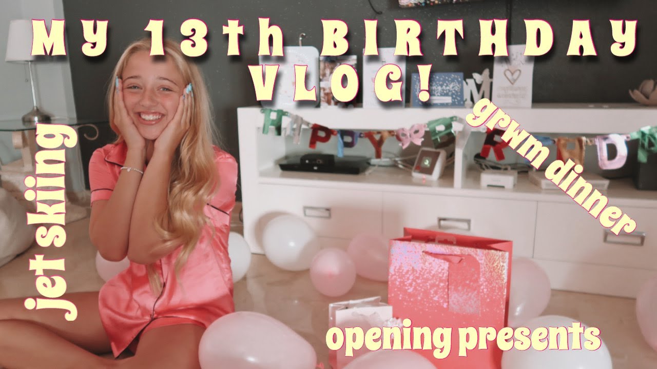 MY 13th BIRTHDAY IN SPAIN! *you won't believe where I went*😱🌴