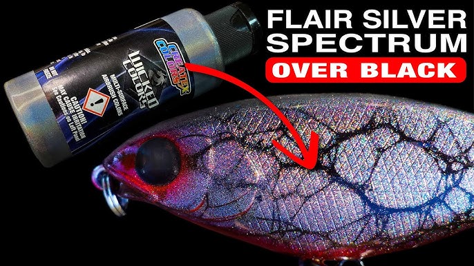 Easy Lure Painting // Createx Wicked Flair Color 