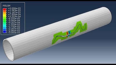 ABAQUS tutorials : crack growrh in steel  pipe using XFEM method
