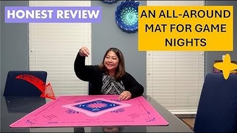 This Mahjong Mat Changed My Game! American Set Tested! Link in description 👇