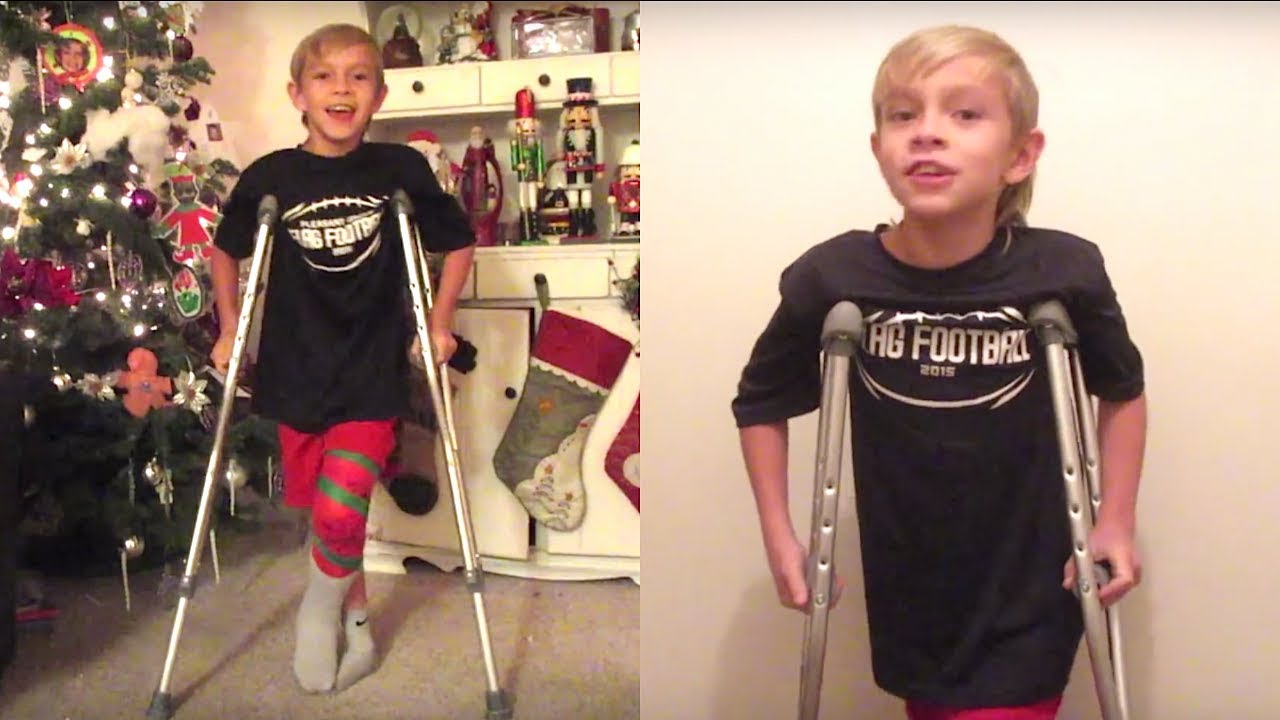 HOW TO GO UP AND DOWN STAIRS ON CRUTCHES! YouTube