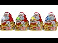 ASMR Unboxing Christmas Surprise Eggs Kinder Surprise