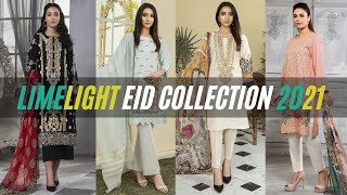 Limelight Eid Collection 2021 | Unstitched Embroidered Collection For Eid |Limelight Lawn Collection