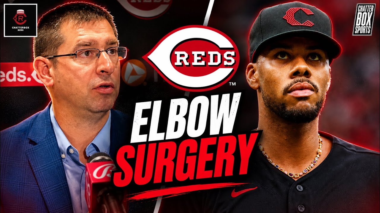 BREAKING: Hunter Greene needs SURGERY on his elbow. Out for the SEASON! #Reds