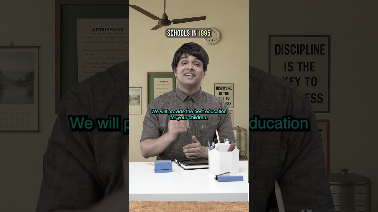 Schools in 1995 vs 2025 | Mac Macha | #Shorts