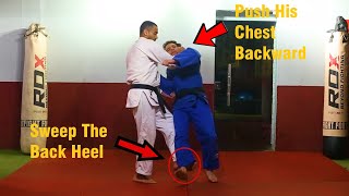 Ko soto gari judo - حركة الكوسوتو جاري في الجودو - تعلم الجودو