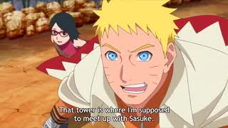 Naruto, Sasuke, Sakura, Sarada vs Uchiha Shin The Complete Story Of The Uchiha Sarada Family