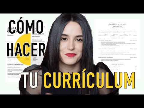 Cómo hacer un currículum sin experiencia