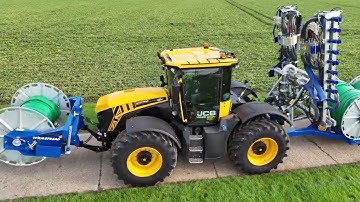 Tramspread umbilical systems (1000m reeler, 12m Suffolk dribble bar, Contractor Trailer EDPU)