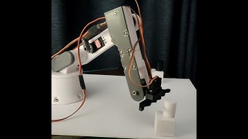 Arduino-Based Multi-Axis Robotic Arm with Inverse Kinematics and Motion Control