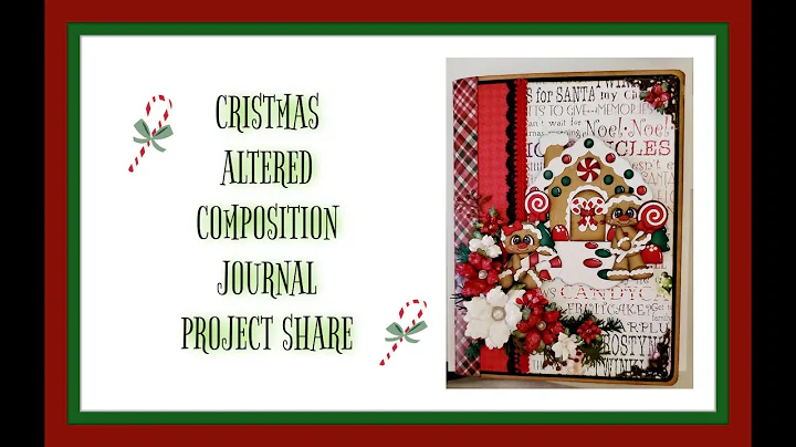 Christmas Altered Composition Journal Project Share