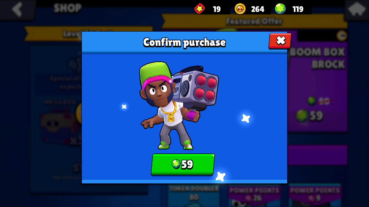 Brock new skin brawl stars