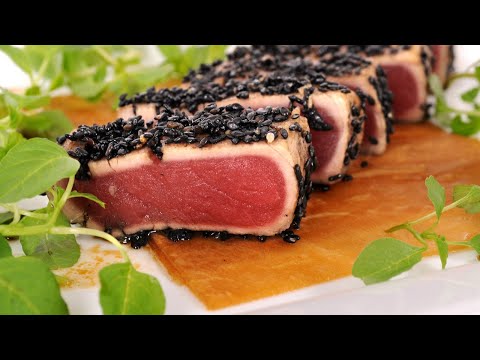 Beginners guide to Seared Tuna | made in a Cast Iron Skilled | Hot or cold it's just awesome #tuna