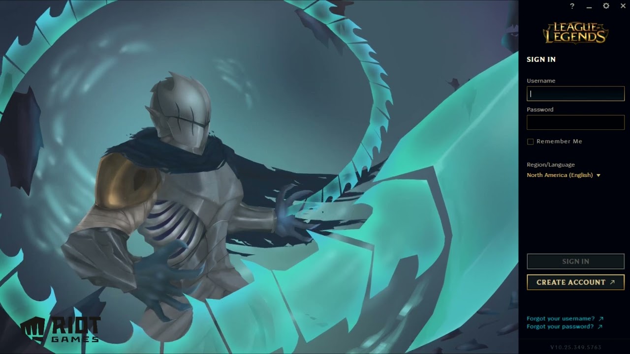 xozyle LOL login screen  (OC)